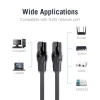Мережевий кабель Vention Flat Cat.6 UTP Patch Cable 1.5M Black (7073)- № 2