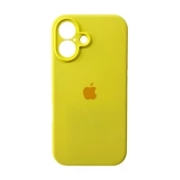 Чохол для смартфона Silicone Full Case AA Camera Protect for Apple iPhone 16 4,Yellow (Колір 30797) - фото № 2