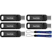 Флеш-накопичувач SanDisk USB 3.1 Ultra Dual Go Type-C 32Gb (150 Mb/s) (Колір Черный) - фото № 5
