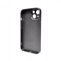 Чохол для смартфона AG Glass Matt Frame Color Logo for Apple iPhone 14 Titanium Grey  - фото № 2