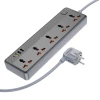 Мережевий подовжувач BOROFONE BAC5A Lord 5 position socket(PD20W/1C3A)(EU) Black (7073)- № 4