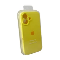 Чохол для смартфона Silicone Full Case AA Camera Protect for Apple iPhone 16 4,Yellow (Колір 30797), Атикул k54172 |  купить на VILKI.NET - фото № 1