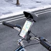 Велотримач для телефона HOCO H31 Wild Wolf bicycle motorcycle universal holder Black (Black)- № 7
