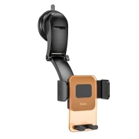 Автотримач для телефона HOCO CA118 Delicate press type center console car holder Space Black