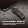 Флеш-накопичувач Patriot USB 3.2 Gen 1 Rage R550 64GB Type-A+C (Черный)- № 7