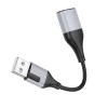 Перехідник BOROFONE BV19 Creator 2-in-1 external sound card for headset USB to 3.5mm Black (Черный)- № 5