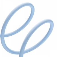 Кабель Baseus Jelly Liquid Silica Gel Fast Charging Data Cable Type-C to iP 20W 2m Blue (Цвет Синий) - фото № 5