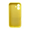 Чохол для смартфона Silicone Full Case AA Camera Protect for Apple iPhone 16 4,Yellow (30797)- № 3