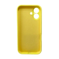 Чохол для смартфона Silicone Full Case AA Camera Protect for Apple iPhone 16 4,Yellow (Колір 30797) - фото № 3