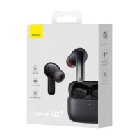 Бездротові навушники Baseus True Wireless Earphones Bowie M2+ Black  - фото № 2