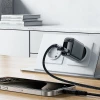 Мережевий зарядний пристрій ACEFAST A90 QC18W GaN single USB-A charger set (P3) (EU) Black (7073)- № 5