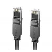 Мережевий кабель BOROFONE BUS01 Category 6 Gigabit network cable(L=3M) Black , Атикул k44418 |  купить на VILKI.NET - фото № 1