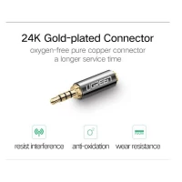 Аудіо адаптер UGREEN 2.5mm Male to 3.5mm Female Adapter(UGR-20501) (Колір Черный) - фото № 3