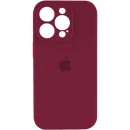 Чохол для смартфона Silicone Full Case AA Camera Protect for Apple iPhone 15 Pro Max 47,Plum