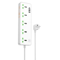 Мережевий подовжувач HOCO  AC13A Talento 5-position socket(1C3A) White