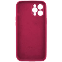 Чохол для смартфона Silicone Full Case AA Camera Protect for Apple iPhone 12 Pro Max 35,Maroon (Колір Maroon) - фото № 2