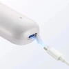 Бездротовий гребінець для випрямлення волосся Xiaomi Cordless Hair Straightener Brush EU (White)- № 4