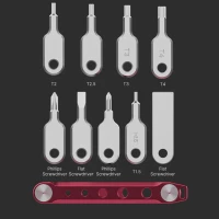 Мультитул Ulanzi Vijim Folding Tool Set With Screwdrivers And Wrenches (C035GBB1 CM029)  - фото № 3