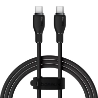 Кабель Baseus Pudding Series Fast Charging Cable Type-C to Type-C 100W 1.2m Cluster Black