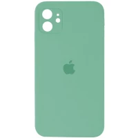Чохол для смартфона Silicone Full Case AA Camera Protect for Apple iPhone 12 30,Spearmint