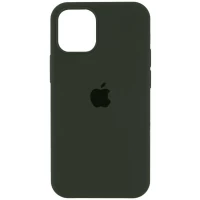 Чохол для смартфона Silicone Full Case AA Open Cam for Apple iPhone 12 40,Atrovirens (Цвет Atrovirens), Атикул k46587 |  купить на VILKI.NET - фото № 1