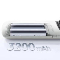 Бездротовий гребінець для випрямлення волосся Xiaomi Cordless Hair Straightener Brush EU (Колір White) - фото № 3