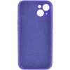 Чохол для смартфона Silicone Full Case AA Camera Protect for Apple iPhone 15 22,Dark Purple (Dark Purple)- № 4