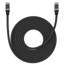 Мережевий кабель Baseus High Speed CAT7 10Gigabit Ethernet Cable (Braided Cable)10m Cluster Black