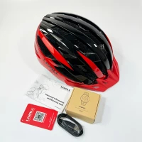 Захисний шолом Livall MT1 NEO (M) Black/Red (54-58см), акустика, мікрофон, сигнали поворотів та стопів, додаток, пульт BR80, Bluetooth (Колір Black/Red) - фото № 8