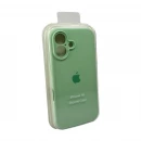 Чохол для смартфона Silicone Full Case AA Camera Protect for Apple iPhone 16 51,Avokado Green