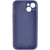 Чохол для смартфона Silicone Full Case AA Camera Protect for Apple iPhone 13 7,Dark Blue (Dark Blue)- № 4