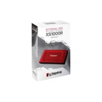 Портативний SSD Kingston XS1000R 2TB USB 3.2 Gen2 Type-C IP55 3D NAND (Цвет Red) - фото № 2