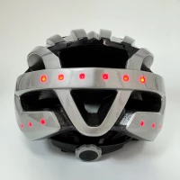 Захисний шолом Livall MT1 NEO (L) Black Grey (58-62см), акустика, мікрофон, сигнали поворотів та стопів, додаток, пульт BR80, Bluetooth (Колір Тёмно серый) - фото № 3