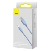 Кабель Baseus Jelly Liquid Silica Gel Fast Charging Data Cable USB to iP 2.4A 2m Blue (Синий)- № 2