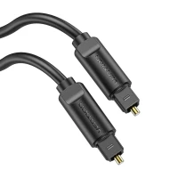 Аудіокабель Vention Optical Fiber Audio Cable 1.5M Black (BAEBG)