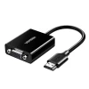 Перехідник UGREEN CM611 HDMI to VGA Adapter(UGR-90813) k50253 - № 1 Перехідник UGREEN CM611 HDMI to VGA Adapter(UGR-90813) (Black) UGREEN - № 1
