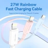Кабель Vention USB 2.0 Type-C Male to Lightning Male 3A Cable 2M Black PVC Type (Black)- № 2