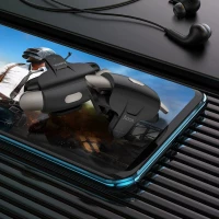 Ігровий контролер HOCO GM6 Wild wolf pulse mobile game button Black Metal Gray (Цвет Black Metal Gray) - фото № 5