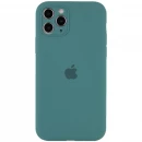 Чохол для смартфона Silicone Full Case AA Camera Protect for Apple iPhone 11 Pro Max 46,Pine Green