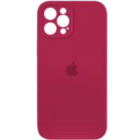 Чохол для смартфона Silicone Full Case AA Camera Protect for Apple iPhone 12 Pro Max 35,Maroon