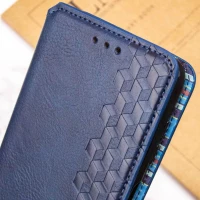 Чохол-книжка для смартфона Rubic Leather for Xiaomi Redmi Note 13 Pro 5G/POCO X6 5G Blue (Цвет Синий) - фото № 5