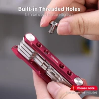 Мультитул Ulanzi Vijim Folding Tool Set With Screwdrivers And Wrenches (C035GBB1 CM029)  - фото № 4