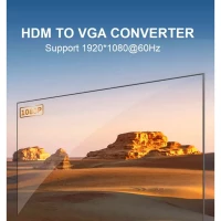 Перехідник UGREEN CM611 HDMI to VGA Adapter(UGR-90813) (Цвет Black) - фото № 7