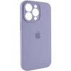 Чохол для смартфона Silicone Full Case AA Camera Protect for Apple iPhone 15 Pro Max 28,Lavender Grey (Lavender Grey)- № 2