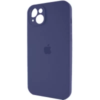 Чохол для смартфона Silicone Full Case AA Camera Protect for Apple iPhone 13 7,Dark Blue (Колір Dark Blue) - фото № 3