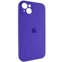 Чохол для смартфона Silicone Full Case AA Camera Protect for Apple iPhone 15 22,Dark Purple (Цвет Dark Purple) - фото № 2