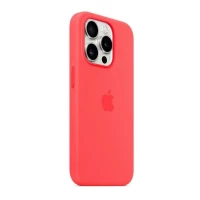 Чохол для смартфона Silicone Full Case AAA MagSafe IC for iPhone 15 Guava (Колір Guava) - фото № 2