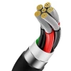 Кабель Baseus Superior Series Fast Charging Data Cable USB to Type-C 100W 1m Cluster Black (Cluster Black)- № 6
