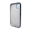 Чохол для смартфона AG Glass Sapphire Frame MagSafe Logo for Apple iPhone 11 Sierra Blue (Sierra Blue)- № 2