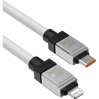 Кабель Baseus CoolPlay Series Fast Charging Cable Type-C to iP 20W 2m White (Колір 7068) - фото № 3